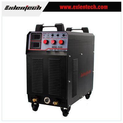 Coefficient 100% d'utilisation triphasé de la soudeuse 500Amp d'inverseur d'OEM 380V MIG